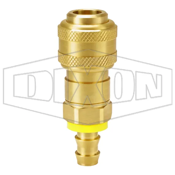 D-Series Pneumatic Automatic Push-Loc Hose Barb Coupler