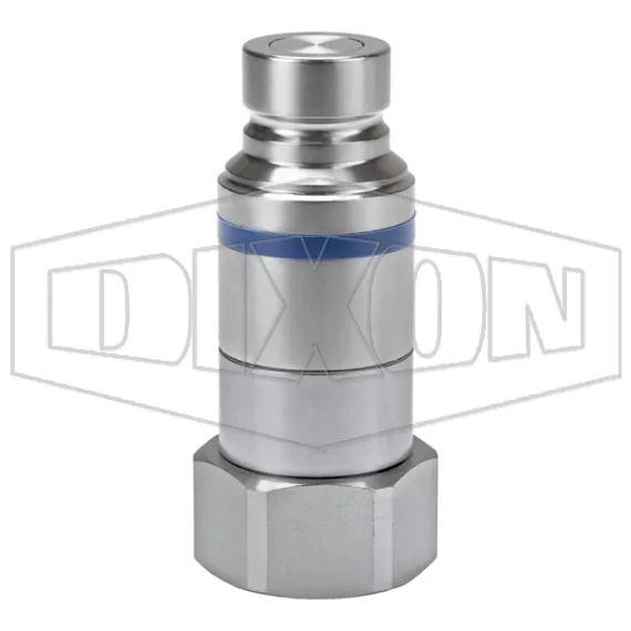 HTE-Series Correct Connect® Under Pressure Flush Face Female Plug
