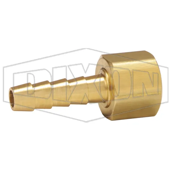 Female NPSM Swivel x Hose Barb Ball Seat