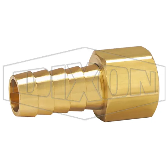 Female NPSM Swivel x Hose Barb Ball Seat