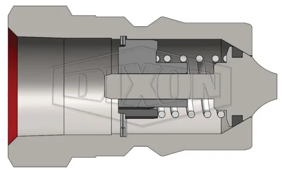 h-bop series nipple cutaway