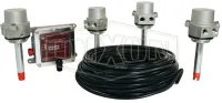 FloTech® ROM Type Overfill Detection Red and Black, 2-Wire System - Top Detection Only
