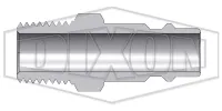 cj series pneumatic female threaded plug