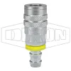 F-Series Pneumatic Manual Push-Loc Hose Barb Coupler
