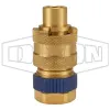 Dix-Lock® N-Series Bowes Interchange Female Threaded Safety-Lock Plug