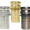 Global Crimp Style Cam & Groove Type E Adapter x Hose Shank