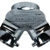 Double Clapper Siamese Connection Back Outlet