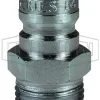 e series straight through plug male threads