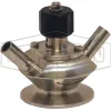 3A Sample Valve Dual Port with Manual Handwheel